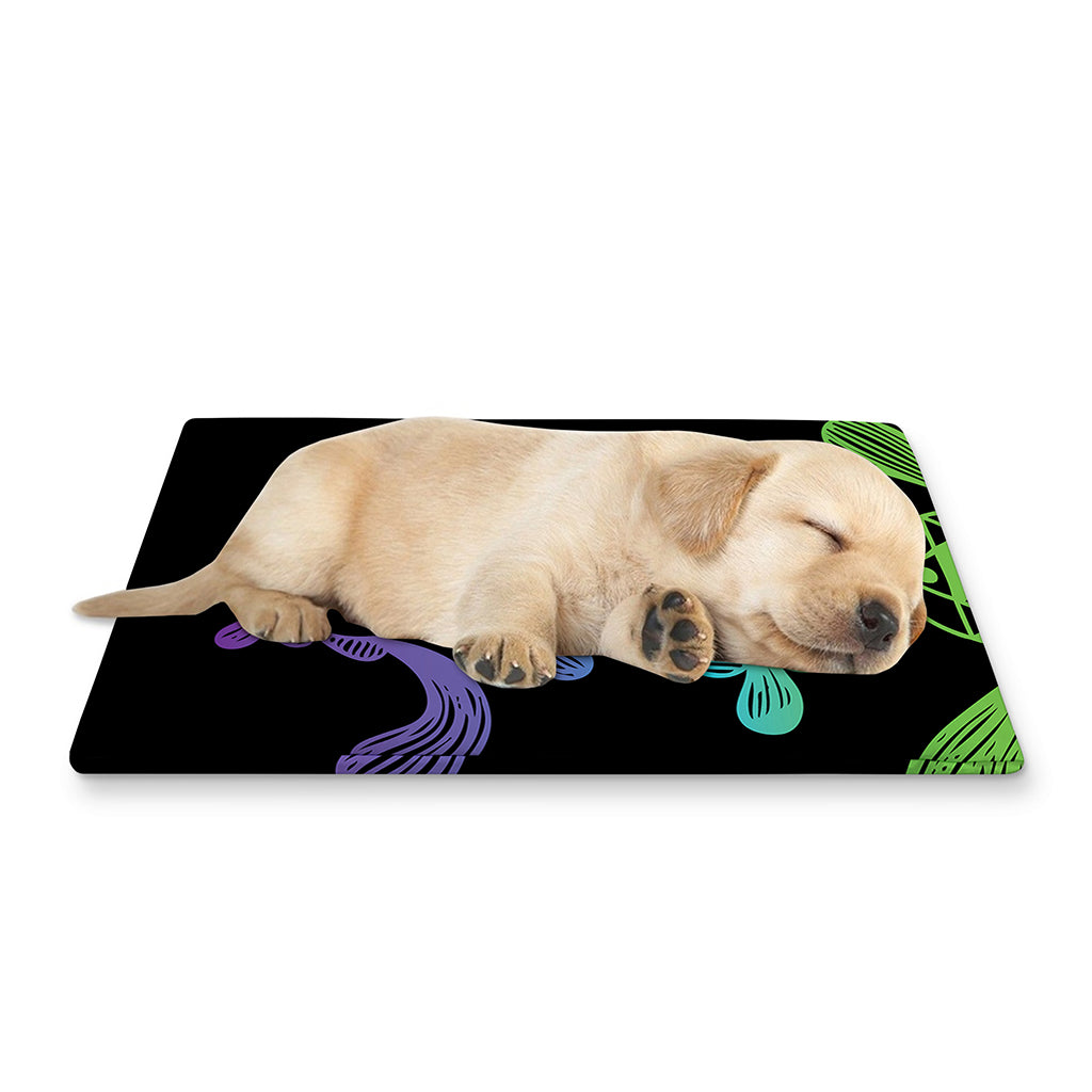 Seven Spiritual Chakras Print Pet Cooling Mat Cover