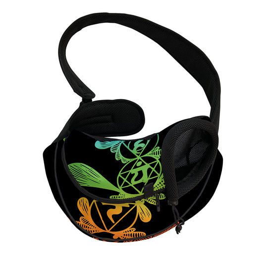 Seven Spiritual Chakras Print Pet Sling Carrier