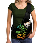 Seven Spiritual Chakras Print Pet Sling Carrier