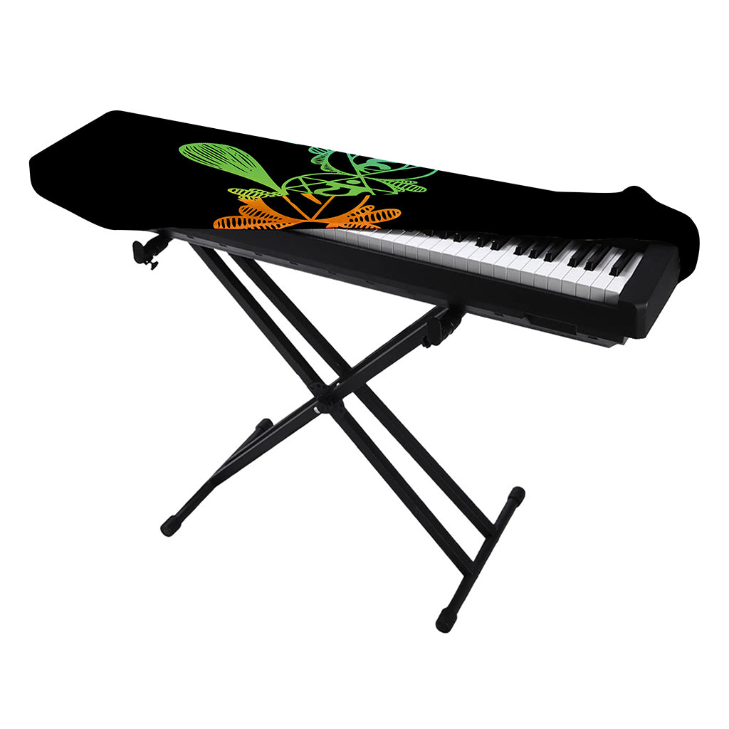 Seven Spiritual Chakras Print Piano Keyboard Cover