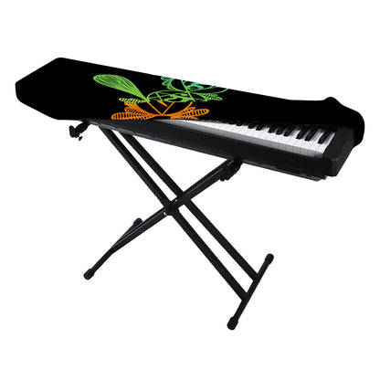 Seven Spiritual Chakras Print Piano Keyboard Cover