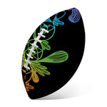 Seven Spiritual Chakras Print Rugby Ball