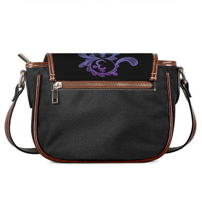Seven Spiritual Chakras Print Saddle Bag