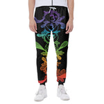 Seven Spiritual Chakras Print Scuba Joggers
