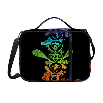 Seven Spiritual Chakras Print Shoulder Strap Bible Bag