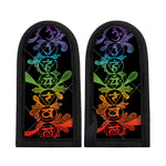 Seven Spiritual Chakras Print Skillet Handle Cover