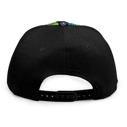 Seven Spiritual Chakras Print Snapback Cap