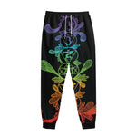 Seven Spiritual Chakras Print Sweatpants