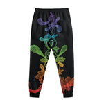 Seven Spiritual Chakras Print Sweatpants