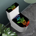 Seven Spiritual Chakras Print Toilet Lid And Tank Cover Set
