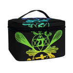 Seven Spiritual Chakras Print Travel Makeup Bag