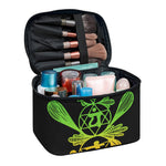 Seven Spiritual Chakras Print Travel Makeup Bag