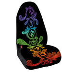 Seven Spiritual Chakras Print Waterproof Car Seat Cover