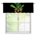 Seven Spiritual Chakras Print Window Valance