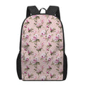 Shabby Chic Vintage Floral Print 17 Inch Backpack
