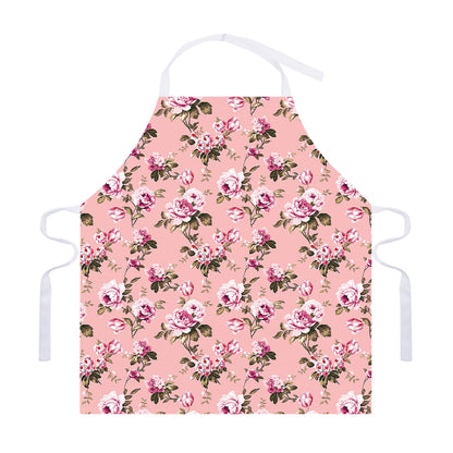 Shabby Chic Vintage Floral Print Adjustable Apron