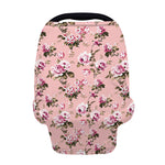 Shabby Chic Vintage Floral Print Baby Seat Cover