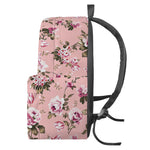 Shabby Chic Vintage Floral Print Backpack