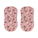 Shabby Chic Vintage Floral Print Bar Stool Covers