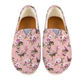 Shabby Chic Vintage Floral Print Casual Shoes