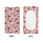 Shabby Chic Vintage Floral Print Changing Pad Cover