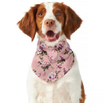 Shabby Chic Vintage Floral Print Dog Bandana