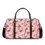 Shabby Chic Vintage Floral Print Duffle Bag