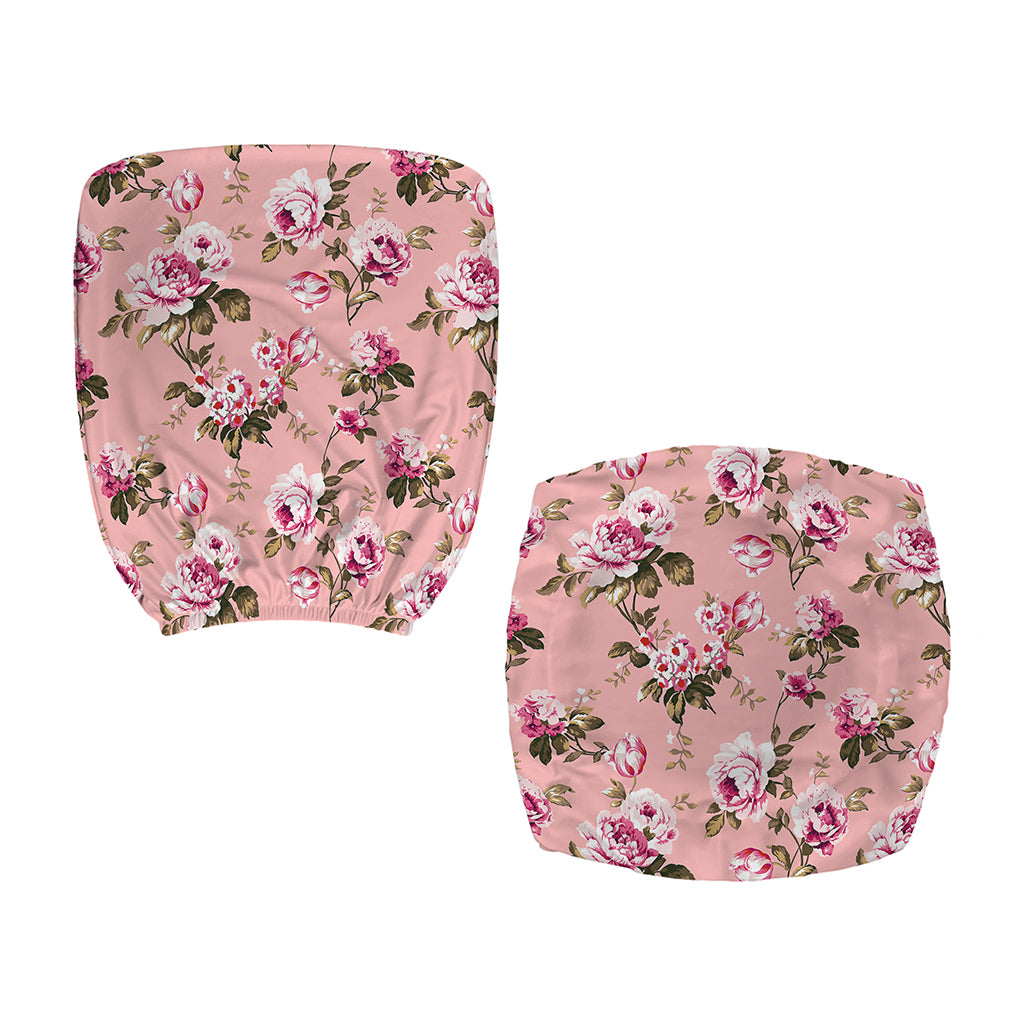 Shabby Chic Vintage Floral Print Office Chair Cover