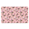 Shabby Chic Vintage Floral Print Polyester Doormat