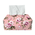 Shabby Chic Vintage Floral Print Rectangle Tissue Box Cover
