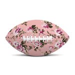 Shabby Chic Vintage Floral Print Rugby Ball