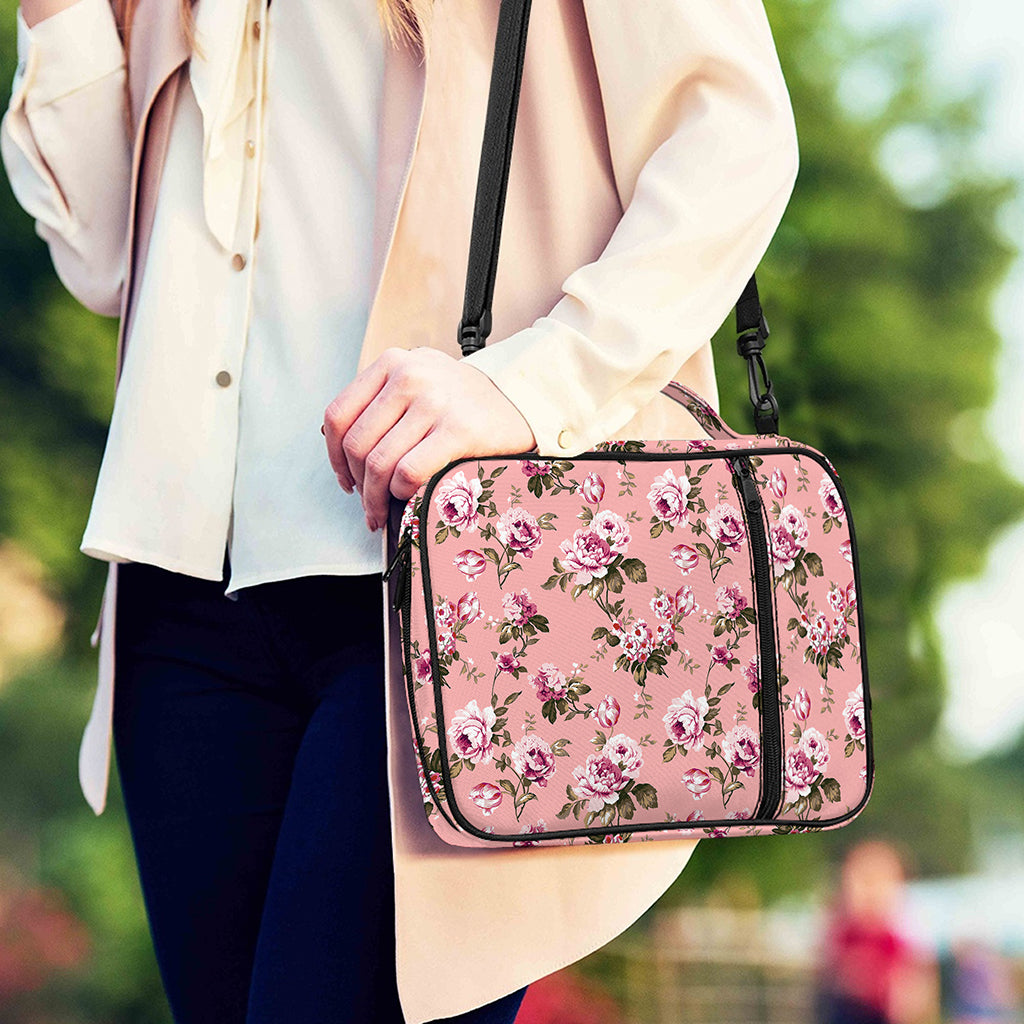 Shabby Chic Vintage Floral Print Shoulder Strap Bible Bag
