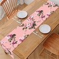 Shabby Chic Vintage Floral Print Table Runner