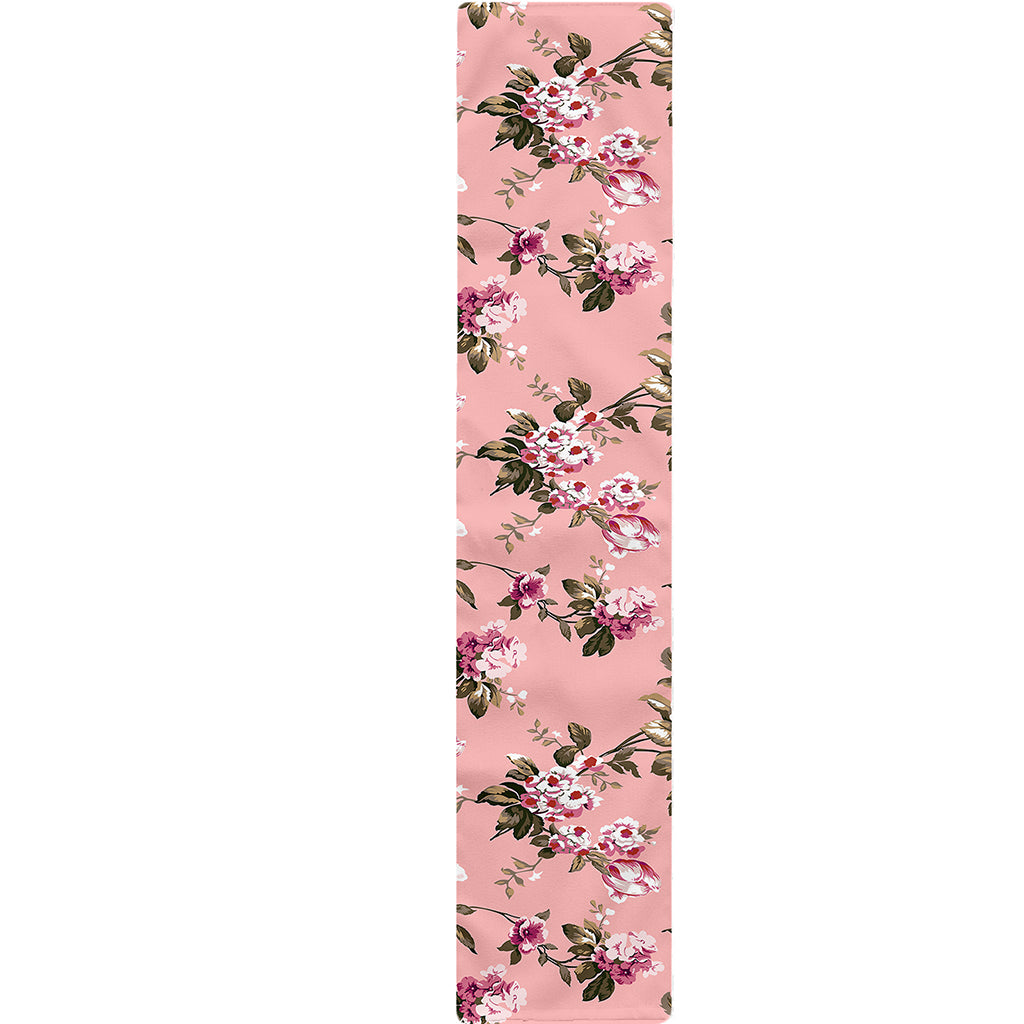 Shabby Chic Vintage Floral Print Table Runner