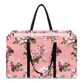Shabby Chic Vintage Floral Print Utility Tote Bag