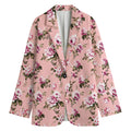 Shabby Chic Vintage Floral Print Women's Blazer