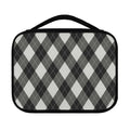 Shadow Grey Argyle Pattern Print Classic Bible Case