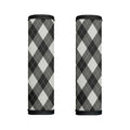 Shadow Grey Argyle Pattern Print Handle Covers