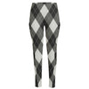 Shadow Grey Argyle Pattern Print High-Waisted Pocket Leggings