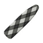 Shadow Grey Argyle Pattern Print Ironing Board Cover