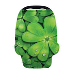 Shamrock Clover St. Patrick's Day Print Baby Seat Cover