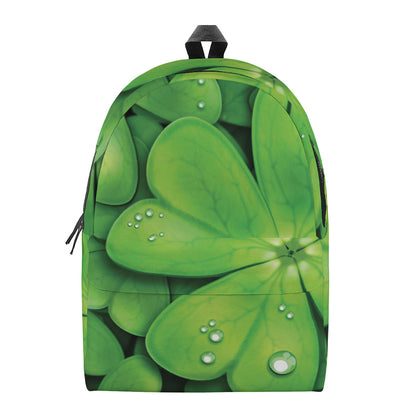 Shamrock Clover St. Patrick's Day Print Backpack