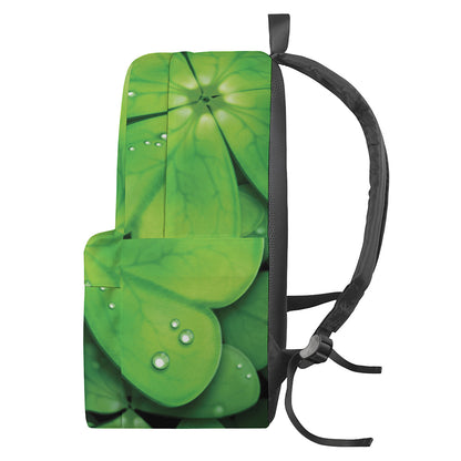 Shamrock Clover St. Patrick's Day Print Backpack