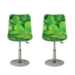 Shamrock Clover St. Patrick's Day Print Bar Stool Covers
