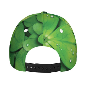 Shamrock Clover St. Patrick's Day Print Baseball Cap