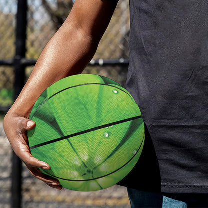Shamrock Clover St. Patrick's Day Print Basketball