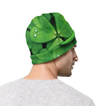 Shamrock Clover St. Patrick's Day Print Beanie