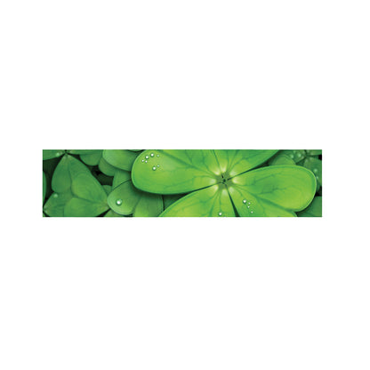Shamrock Clover St. Patrick's Day Print Bed Runner