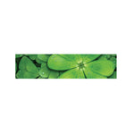 Shamrock Clover St. Patrick's Day Print Bed Runner