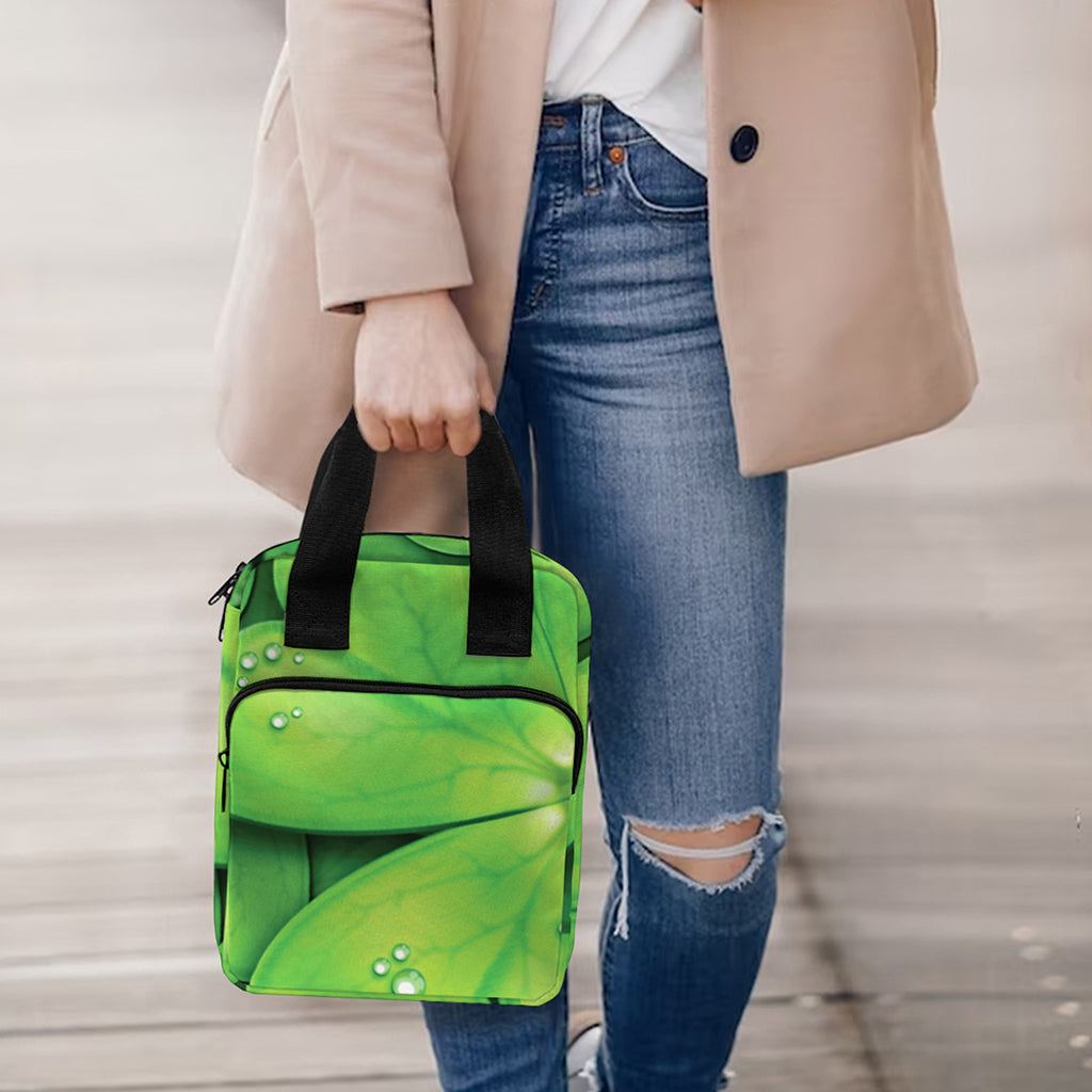 Shamrock Clover St. Patrick's Day Print Bible Tote Bag
